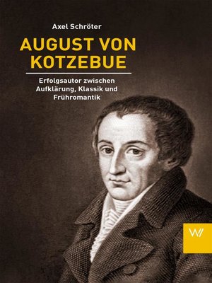 cover image of August von Kotzebue